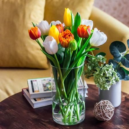 entretenir un bouquet de tulipes